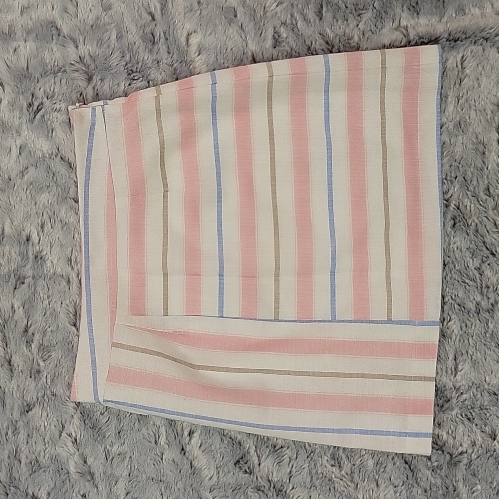 Altar'D State Pink/White Striped Mini Skirt, Women's Small, Decent Condition